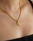 Mia Sunflower Icon Necklace
