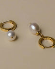 Laurel Fresh Water Pearl Earrings