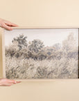 Framed Vintage Print - Verdant Landscape