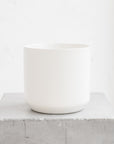 White Ceramic Matte Pot