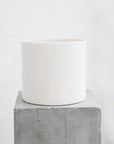 White Glaze Ceramic Pot