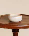 White Speckled Ceramic Bowl