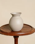 Taupe Metal Vase