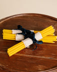 Hand-Dipped Beeswax Birthday Candles