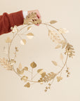 Floral Metal Wreath