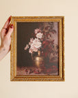 Framed Print - Antique Floral Vase