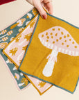 Mushroom Knit Dishcloth Set
