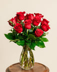 Academy Signature Red Roses in a Vase