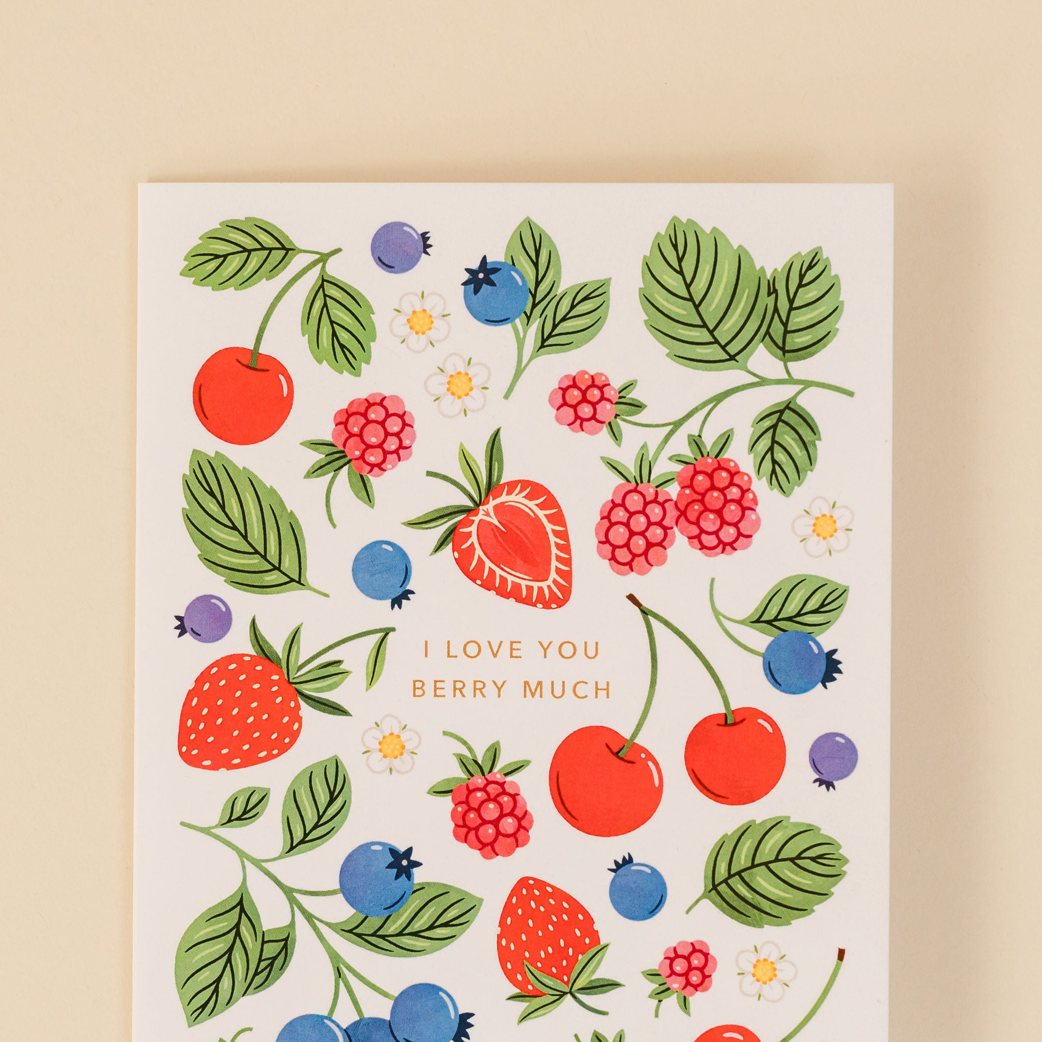 I Love You Berry Much' Card – Academy Florist