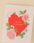 'To My Valentine' Card