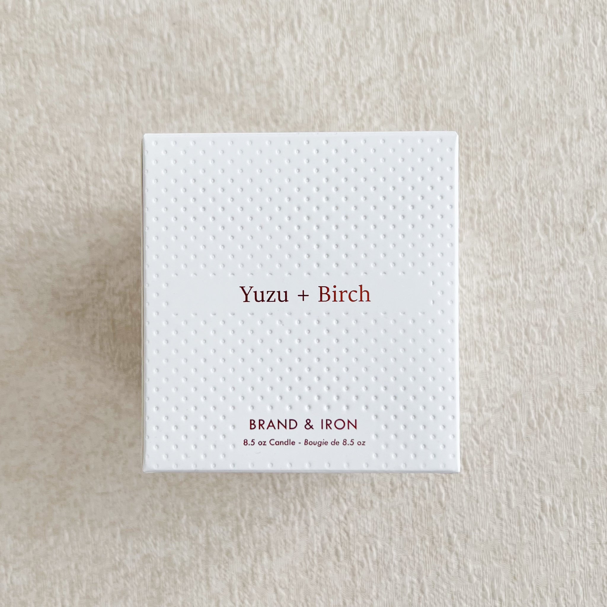 Brand &amp; Iron Soy Candle: Yuzu + Birch