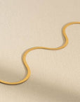 Andrea Golden Snake Chain Necklace
