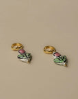 Amelia Tulip Charm Earrings