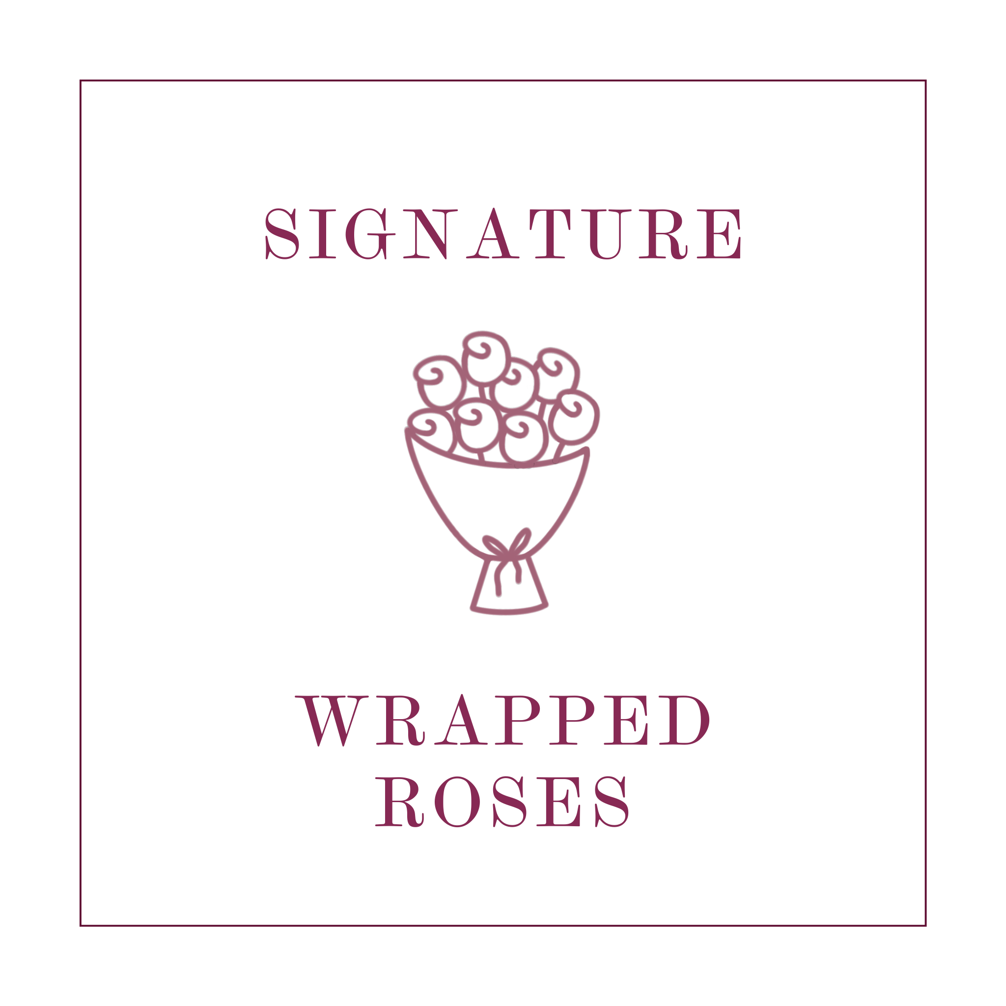 Academy Signature Wrapped Roses