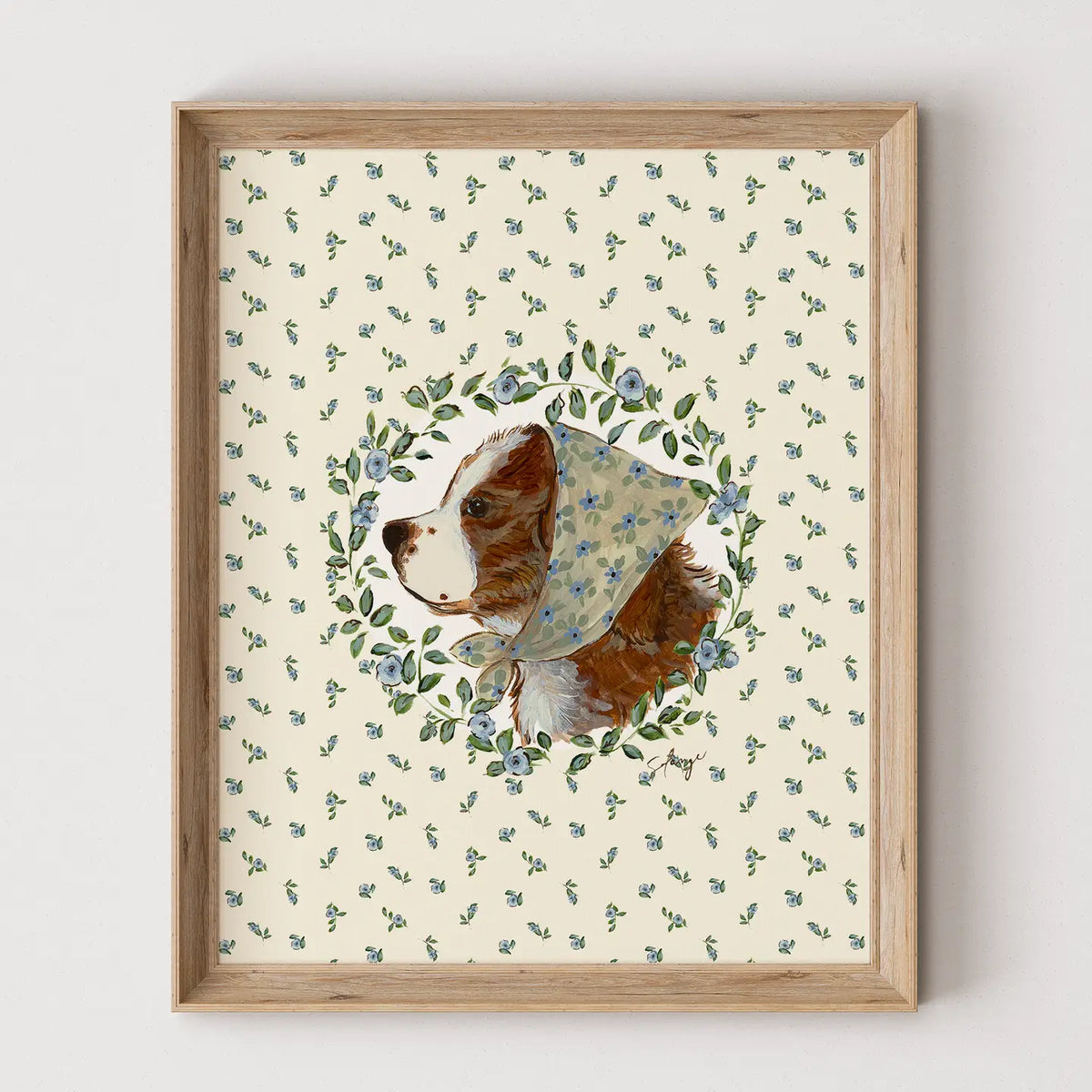 Puppy Print - 5 x 7