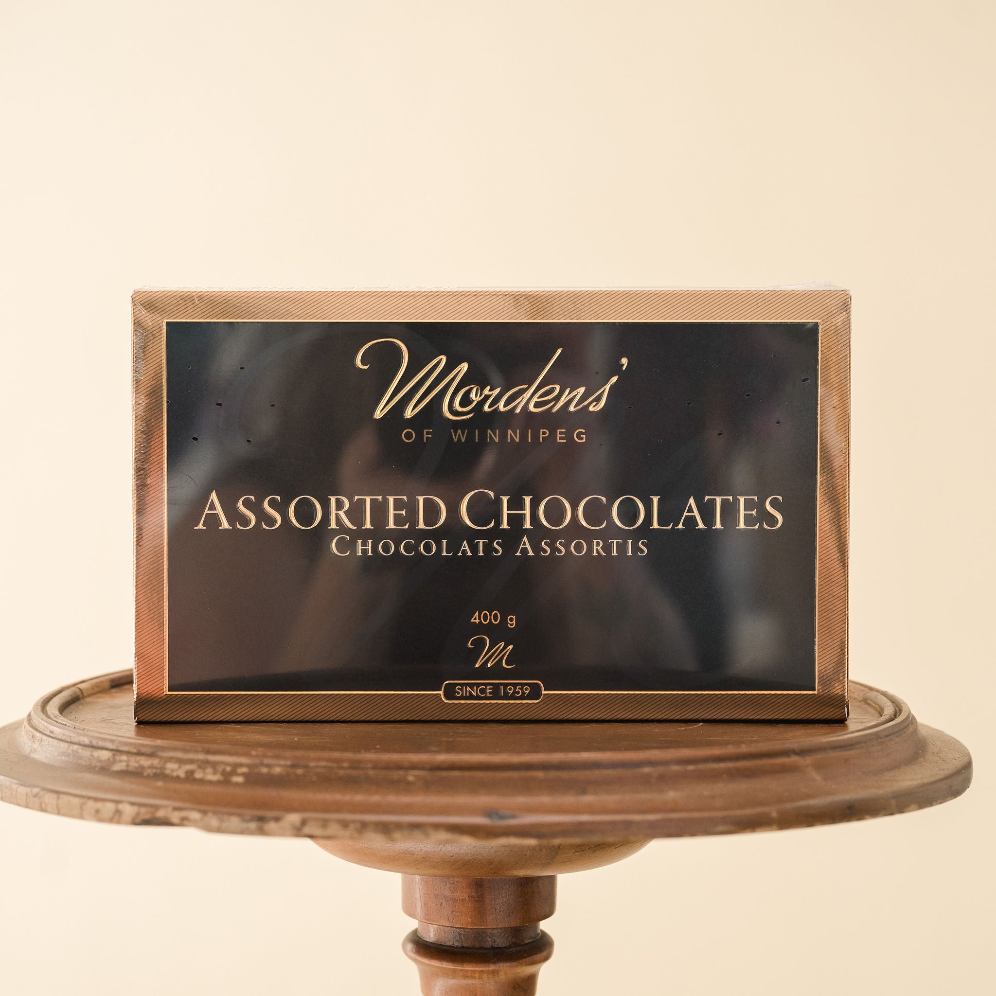 box of morden's assorted chocolates