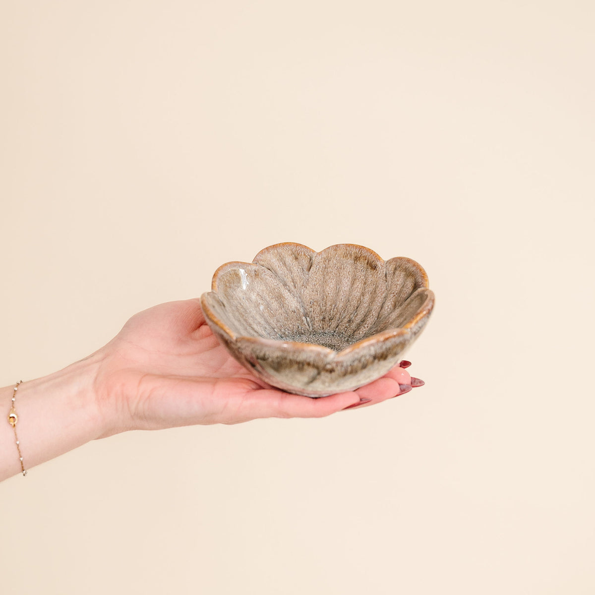 Blue Flower Dish