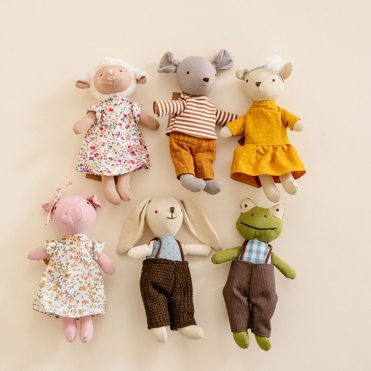 Dressed Up Animal Plush