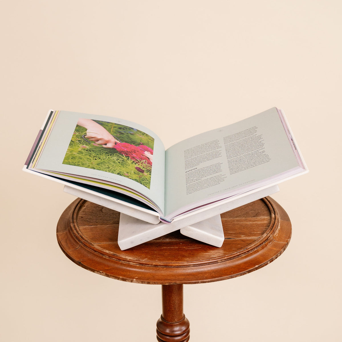 Marble Book Stand