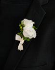 Graduation Lisianthus Boutonniere