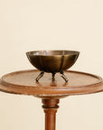 Brass Scalloped Footed Bowls