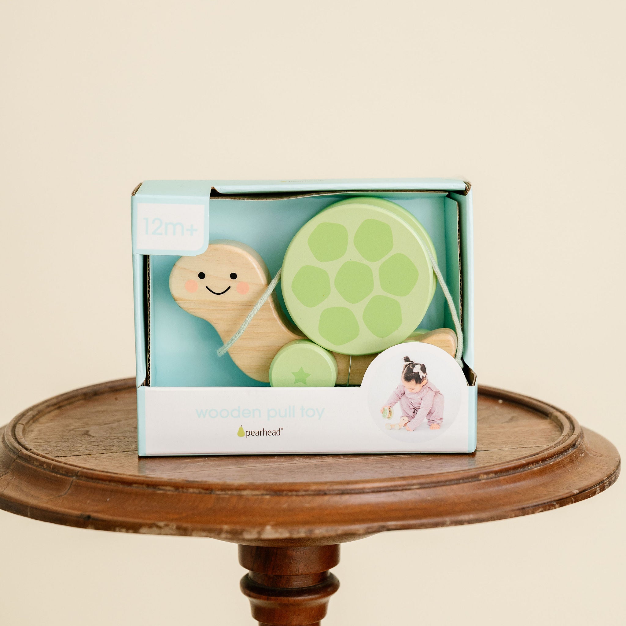 Wooden Turtle Pull Toy