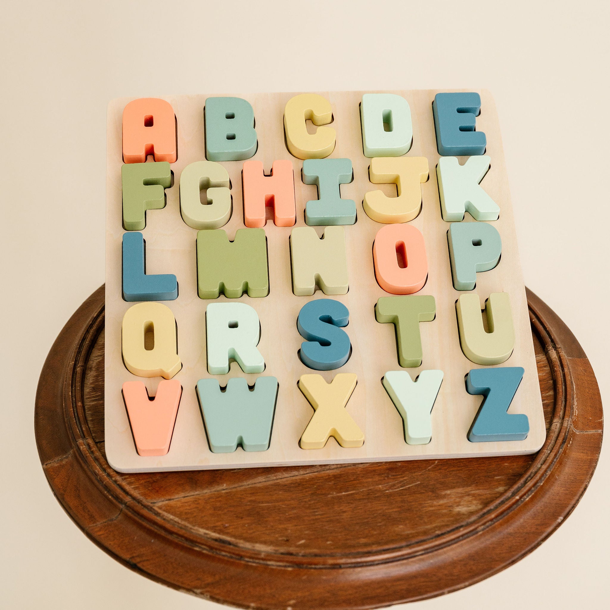 Wood Alphabet Puzzle