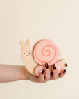 Wooden Snail Pull Toy
