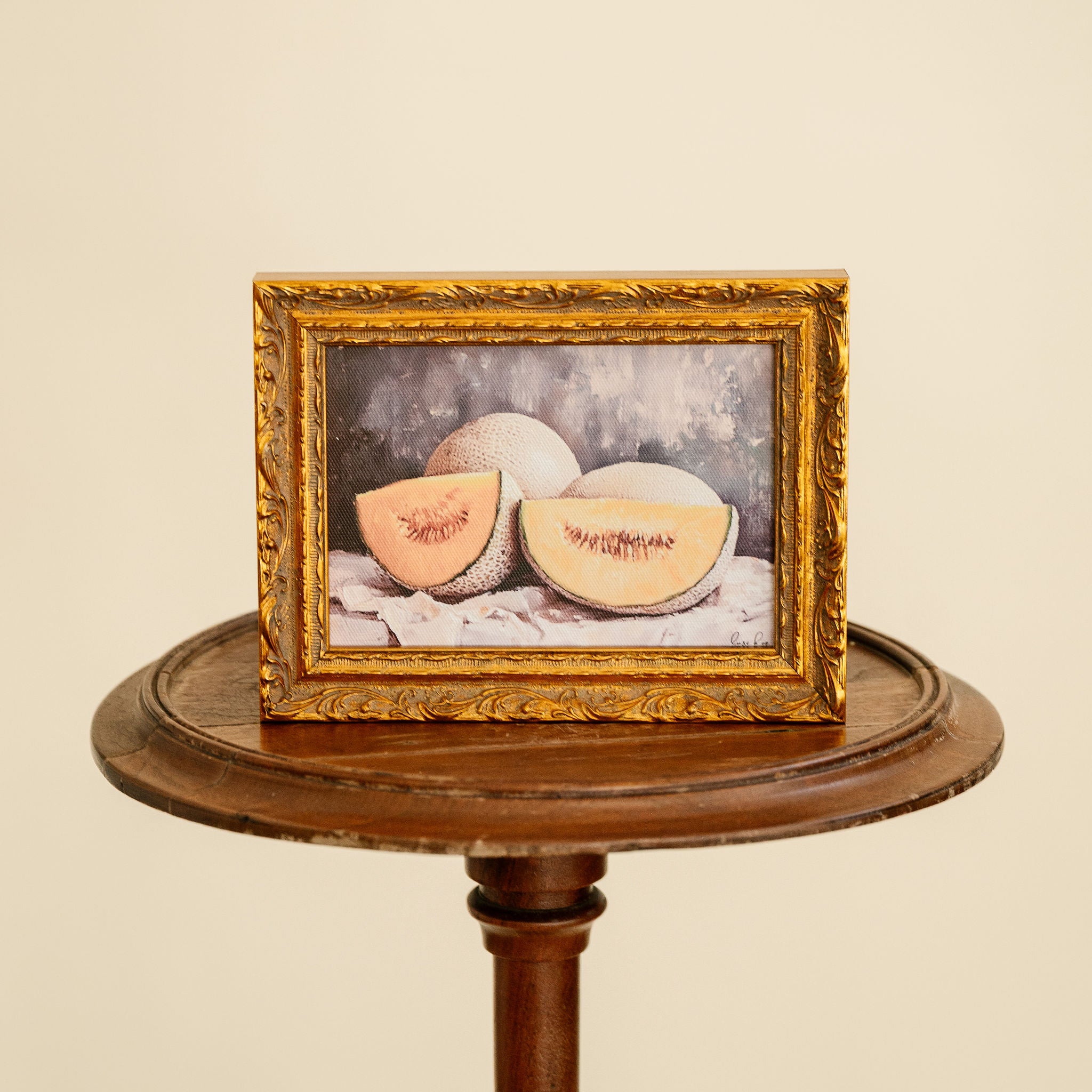 Framed Print - Vintage Cantalope