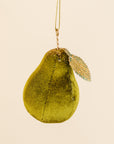 Velvet Pear Ornament