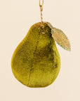 Velvet Pear Ornament