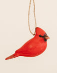 Hand Carved Heirloom Bird Ornament