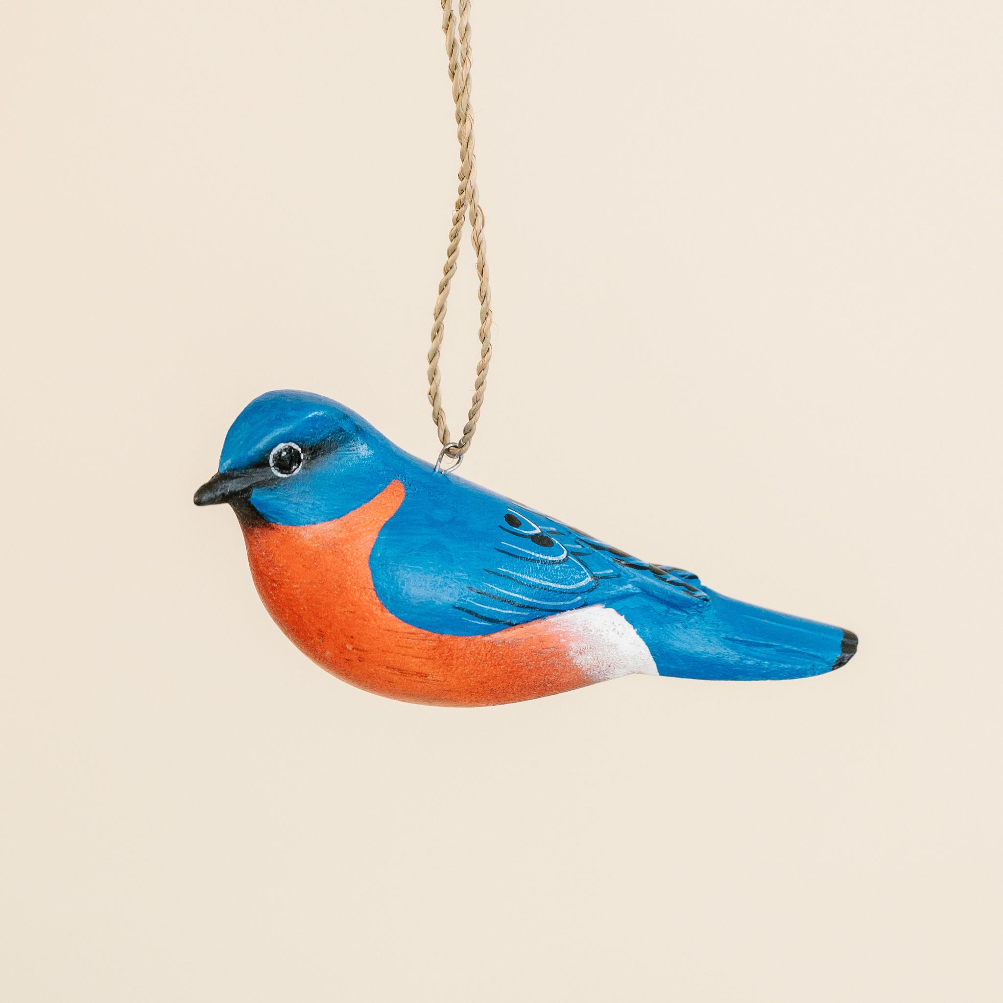 Hand Carved Heirloom Bird Ornament