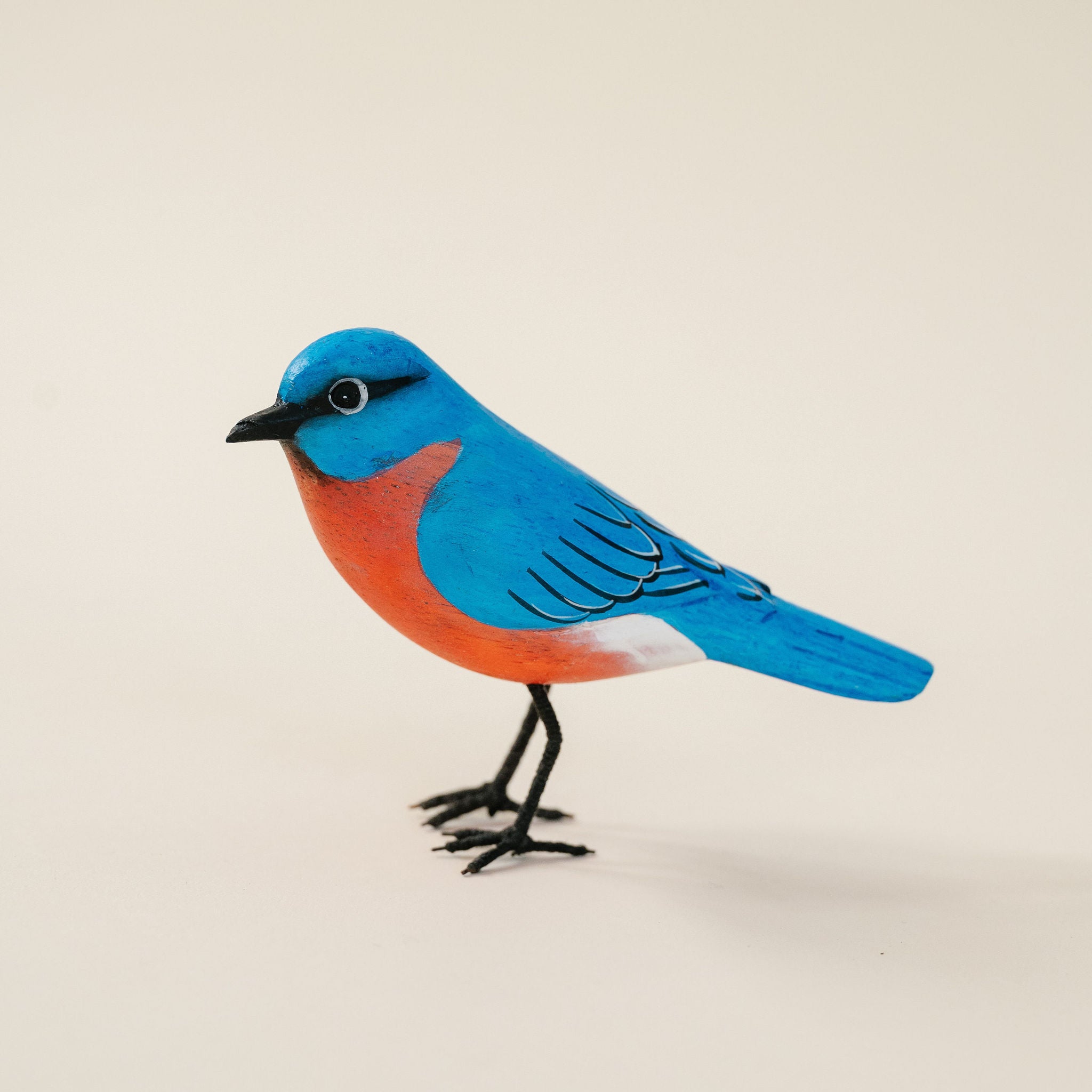 Hand Carved Heirloom Bird Figure