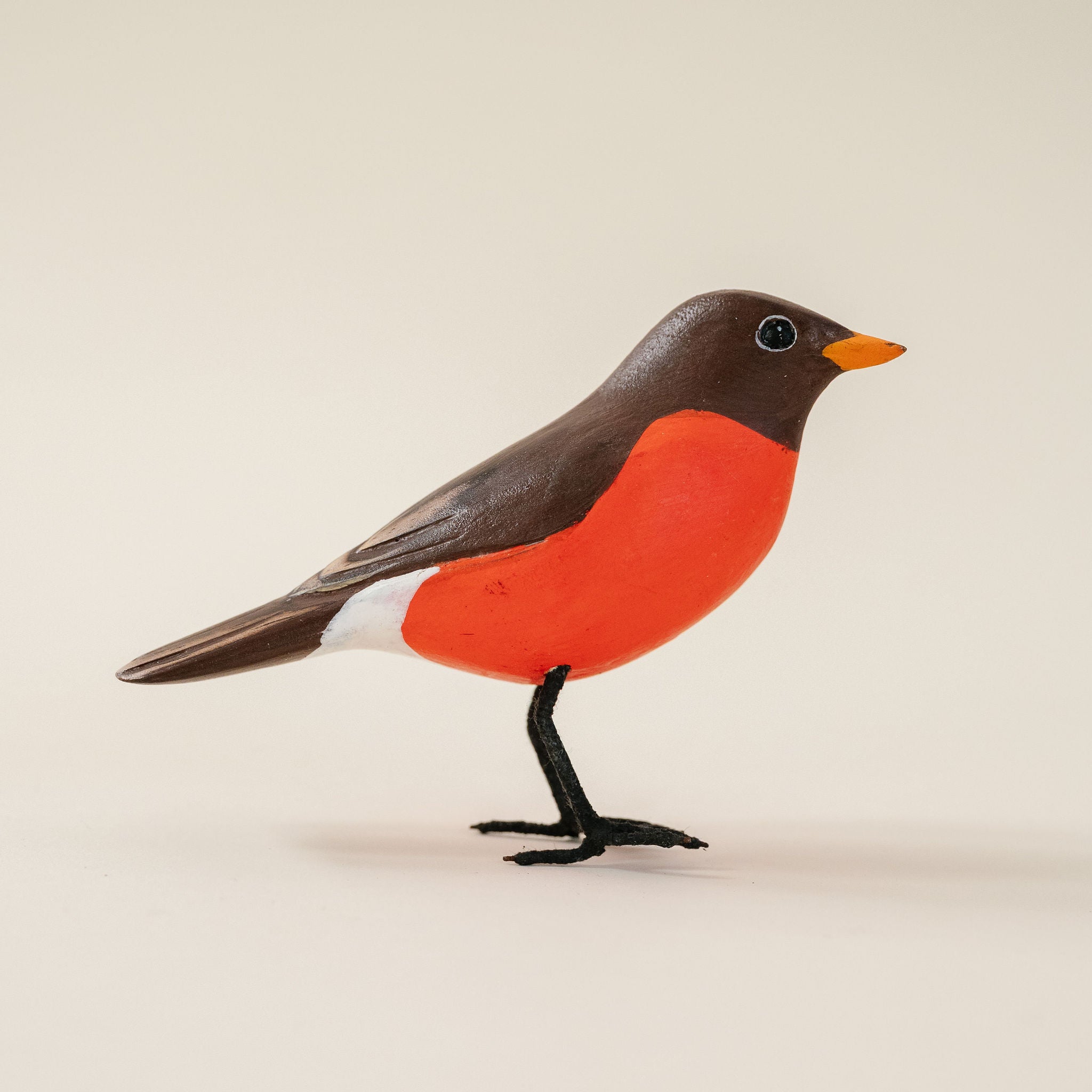 Hand Carved Heirloom Bird Figure