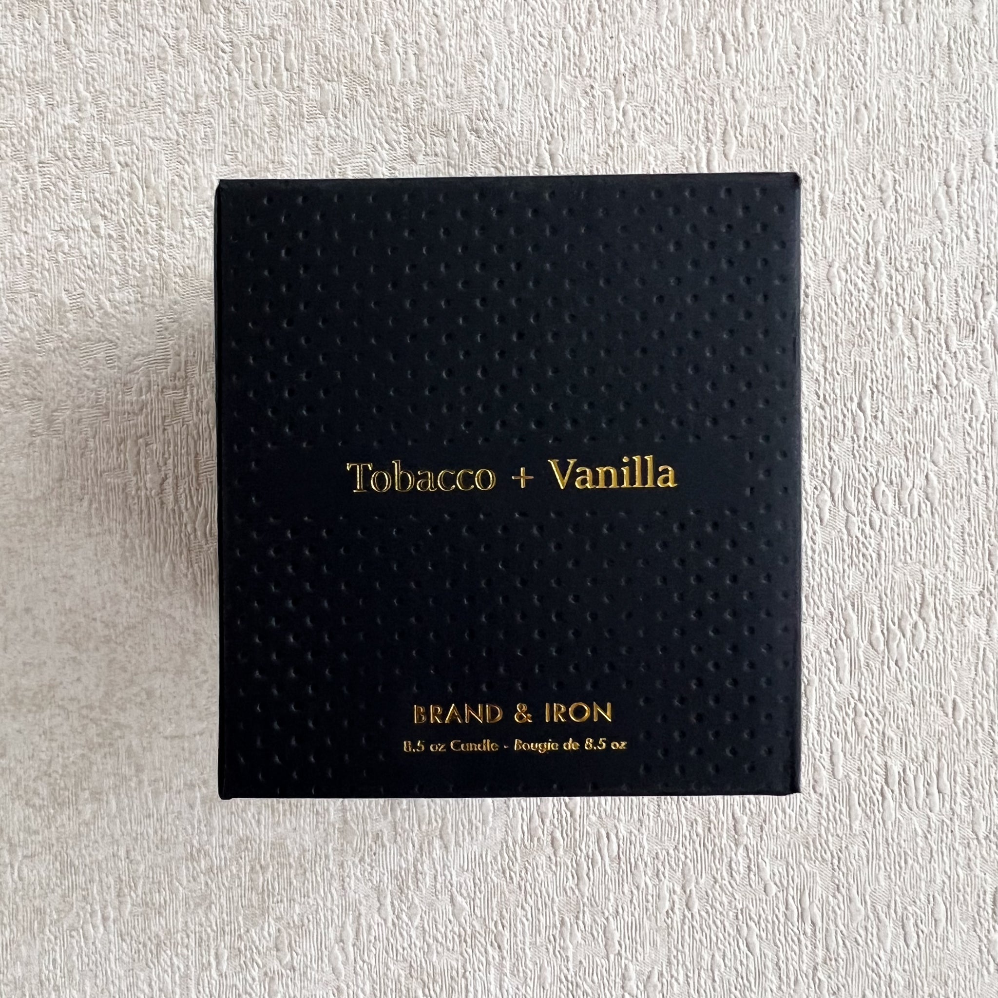Brand &amp; Iron Soy Candle: Tobacco + Vanilla