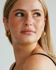 Emilia Voluptuous Gold Hoops