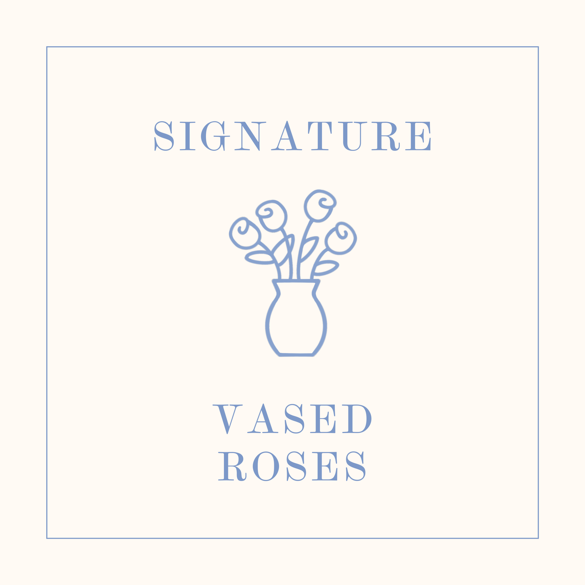 Academy Signature Vased Roses