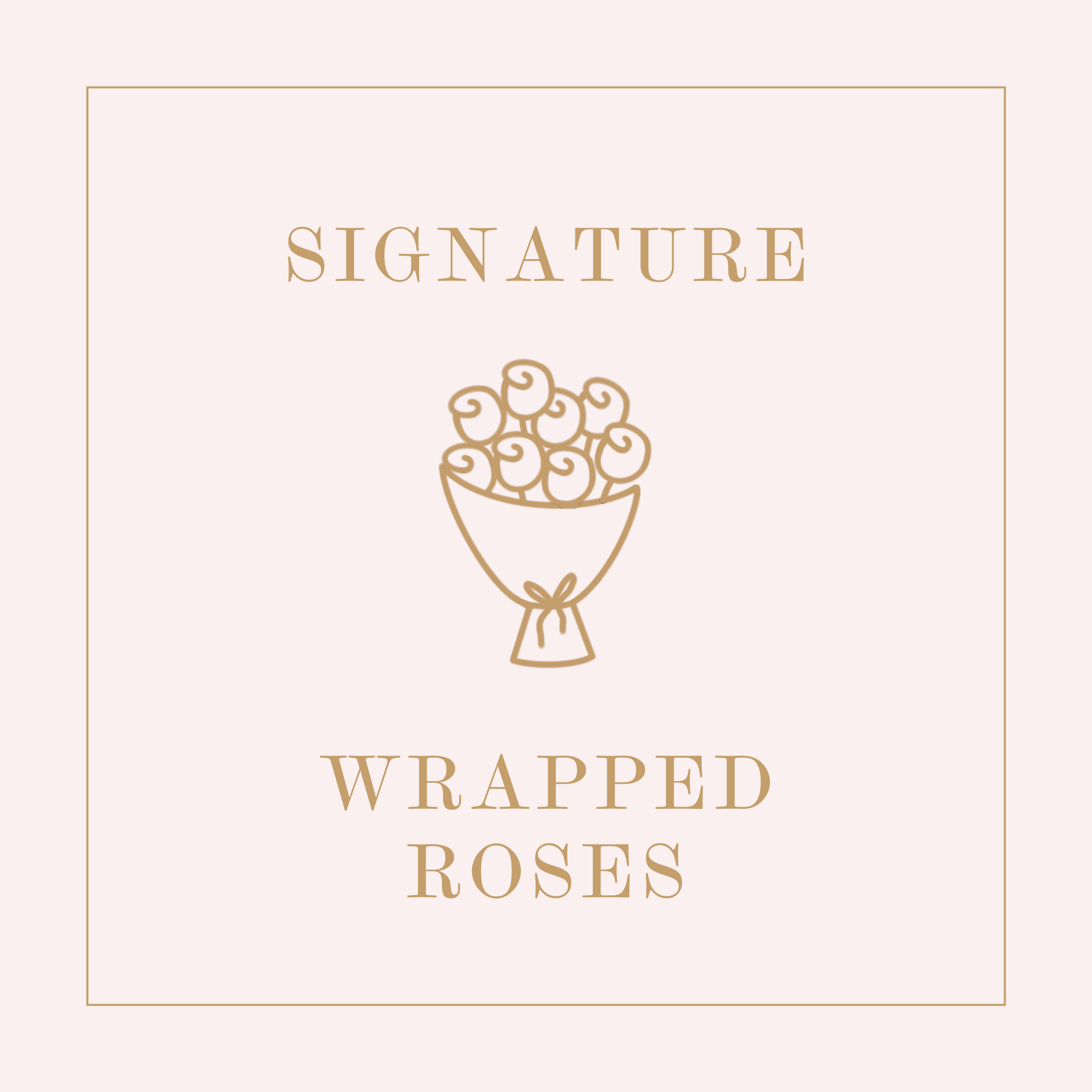Academy Signature Wrapped Roses